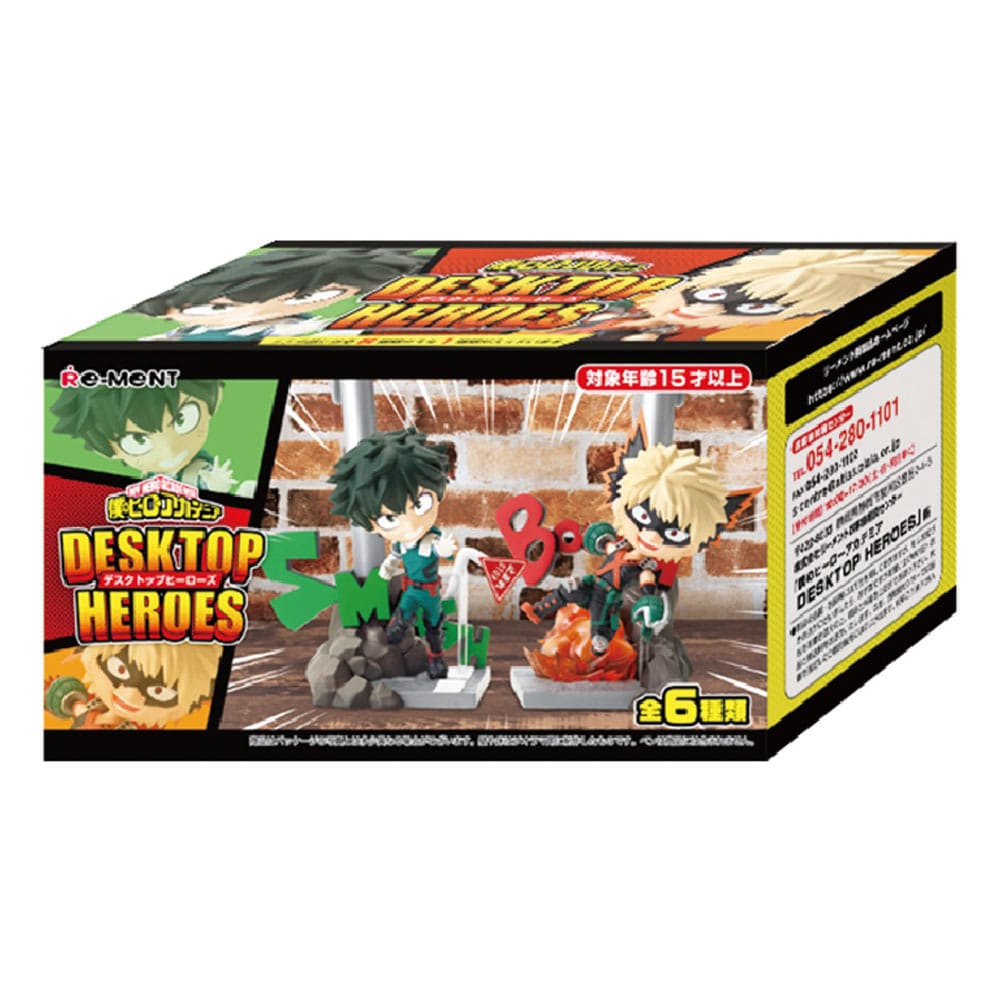My Hero Academia Desktop Heroes Mini Figures 6 cm Display (6)