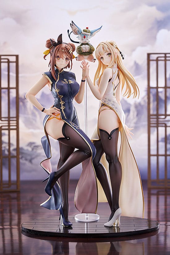 Atelier Ryza 2: Lost Legends &amp; the Secret Fairy PVC Statue 1/6 Ryza &amp; Klaudia: Chinese Dress Ver. 28 cm