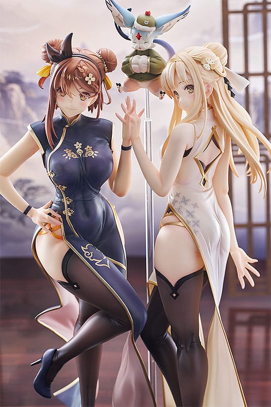 Atelier Ryza 2: Lost Legends &amp; the Secret Fairy PVC Statue 1/6 Ryza &amp; Klaudia: Chinese Dress Ver. 28 cm
