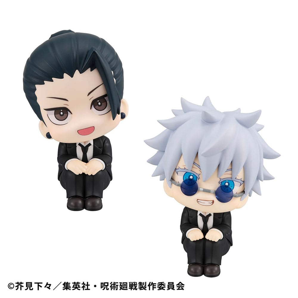 Jujutsu Kaisen Look Up PVC Statue Satoru Gojo Suit Ver. &amp; Suguru Geto Suit Ver. 11 cm (with gift)