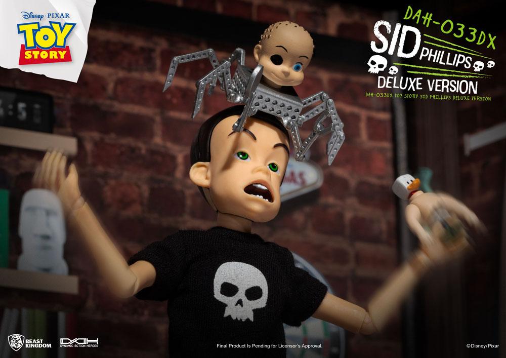 Toy Story Dynamic 8ction Heroes Action Figure Sid Phillips Deluxe Version 14 cm
