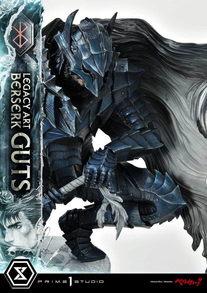 Berserk Legacy Art Kentaro Miura Statue Statue 1/6 Guts 45 cm