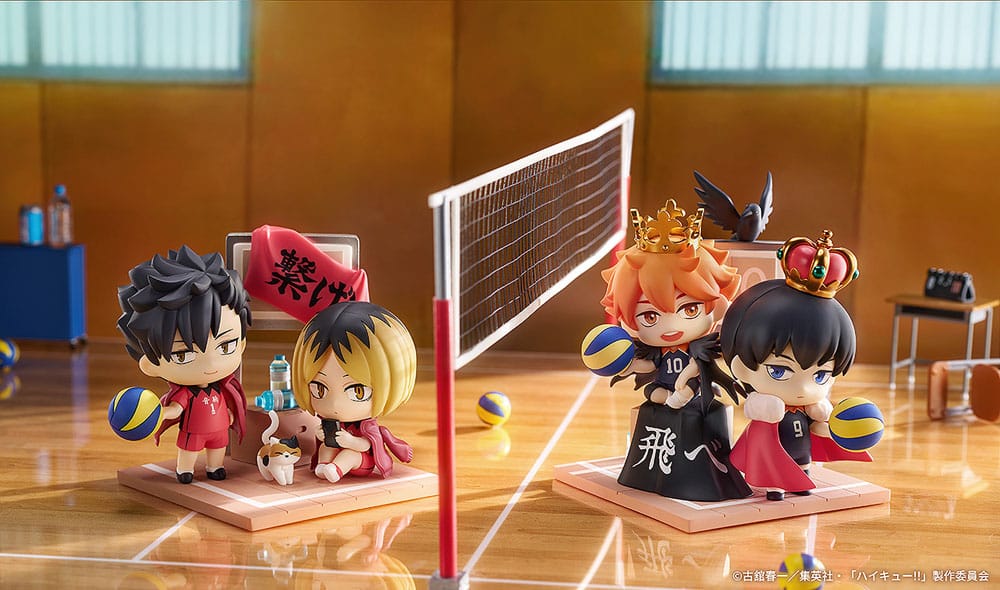 Haikyu!! Qset Mini-Figure 2-Pack Shoyo Hinata &amp; Tobio Kageyama 11 cm