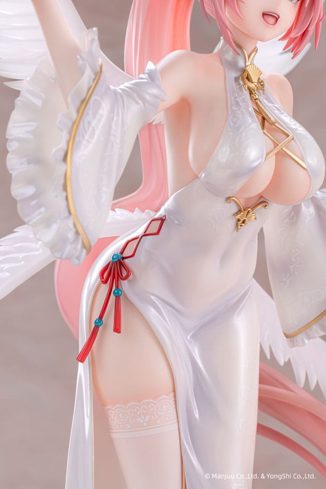 Azur Lane PVC Statue 1/6 Theseus: New Year&#39;s White Plumage Ver. 27 cm