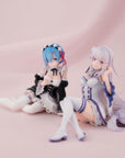 Re:ZERO Starting Life in Another World Melty Princess PVC Statue Emilia Palm Size 9 cm