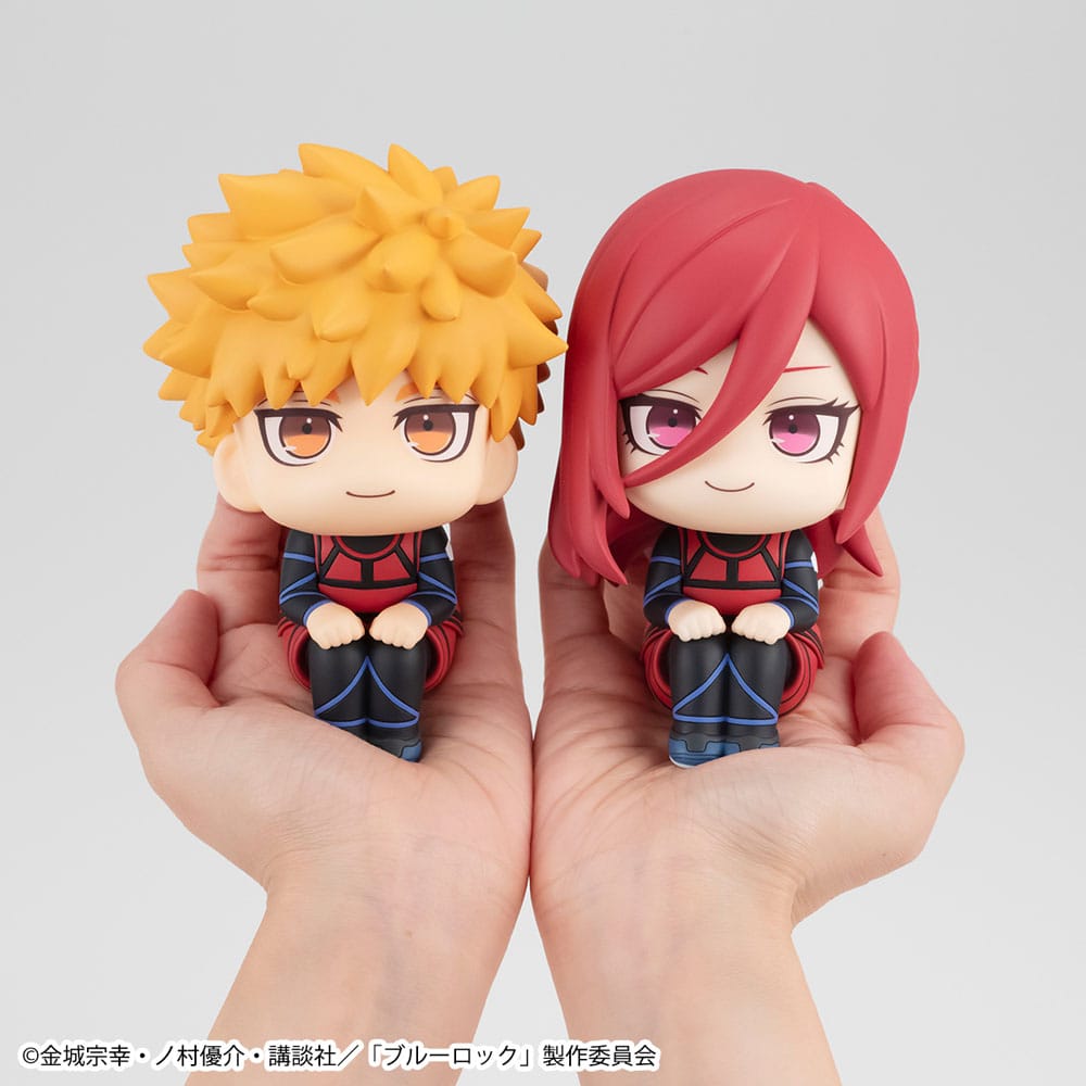 Blue Lock Look Up PVC Statue Rensuke Kunigami &amp; Hyoma Chigiri Second Selection Ver. 11 cm (with gift)