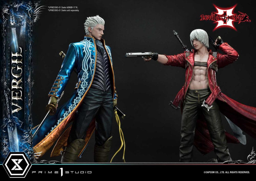 Devil May Cry 3 Ultimate Premium Masterline Series Statue 1/4 Vergil Standard Version 69 cm