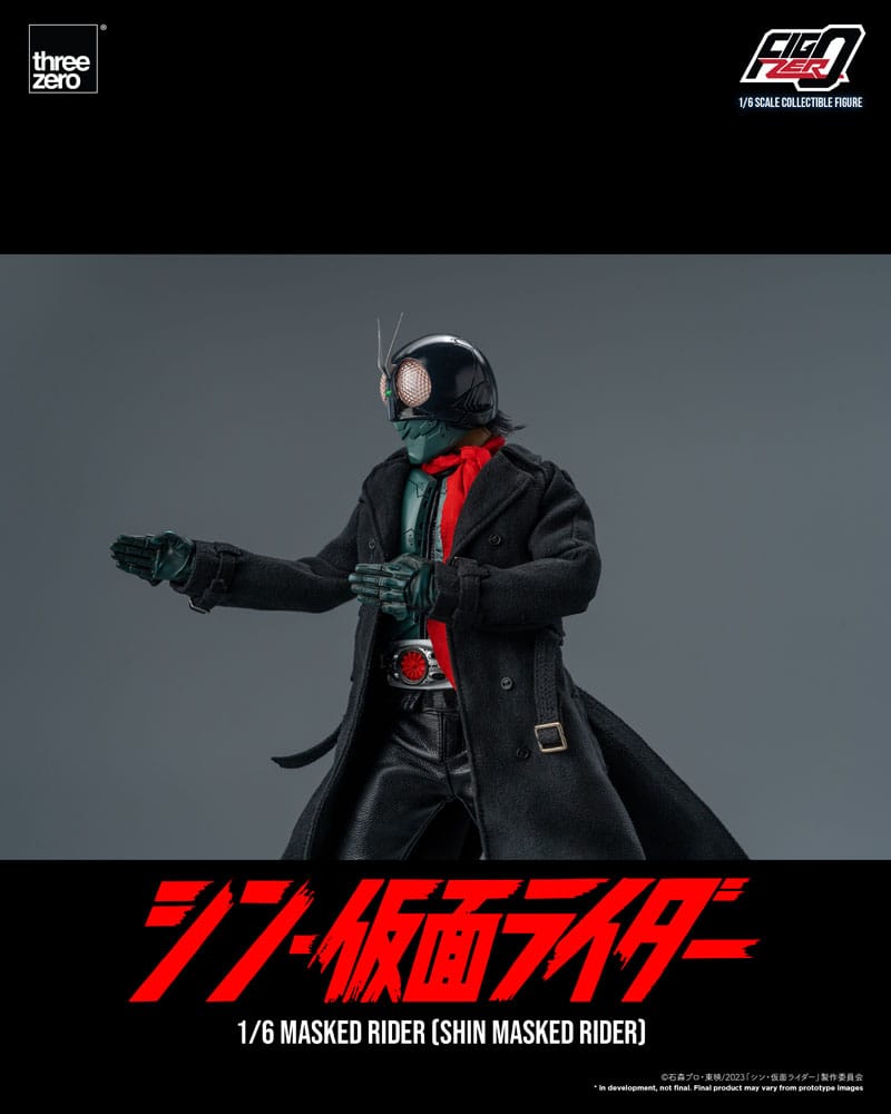 Kamen Rider FigZero Action Figure 1/6 Shin Masked Rider 30 cm