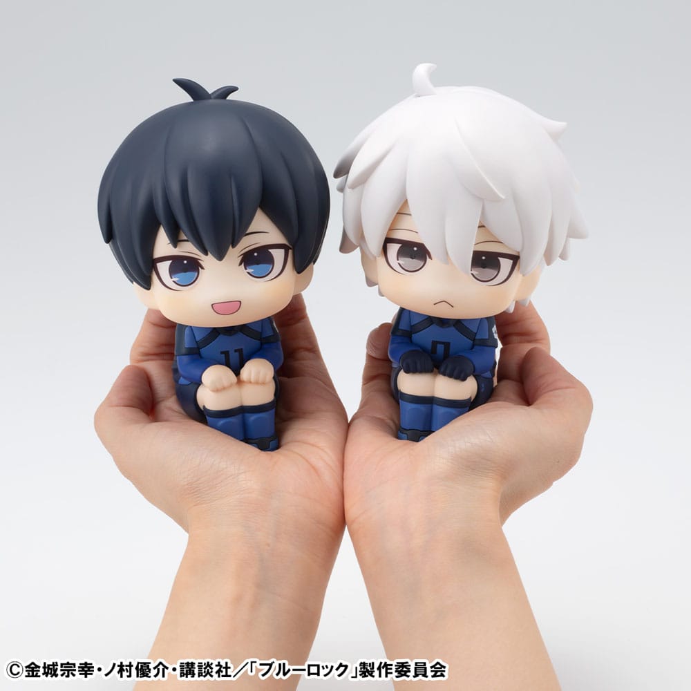 Blue Lock Look Up PVC Statue Yoichi Isagi &amp; Seishiro Nagi Japanese National Player Match Ver. 11 cm (with gift)