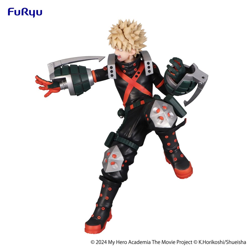 My Hero Academia: You&#39;re Next Trio-Try-iT PVC Statue Katsuki Bakugo 21 cm