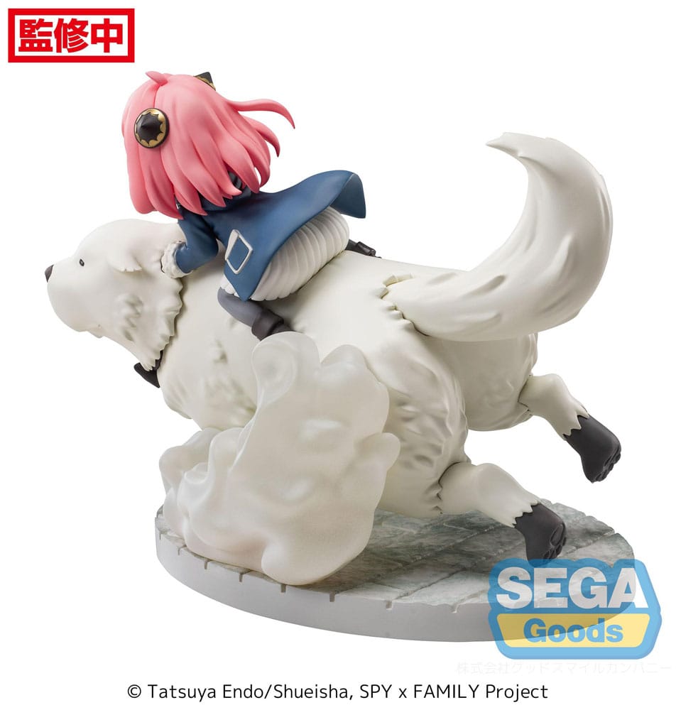 Spy x Family Luminasta PVC Statue Anya Forger &amp; Bond Forger Mission Extend 16 cm