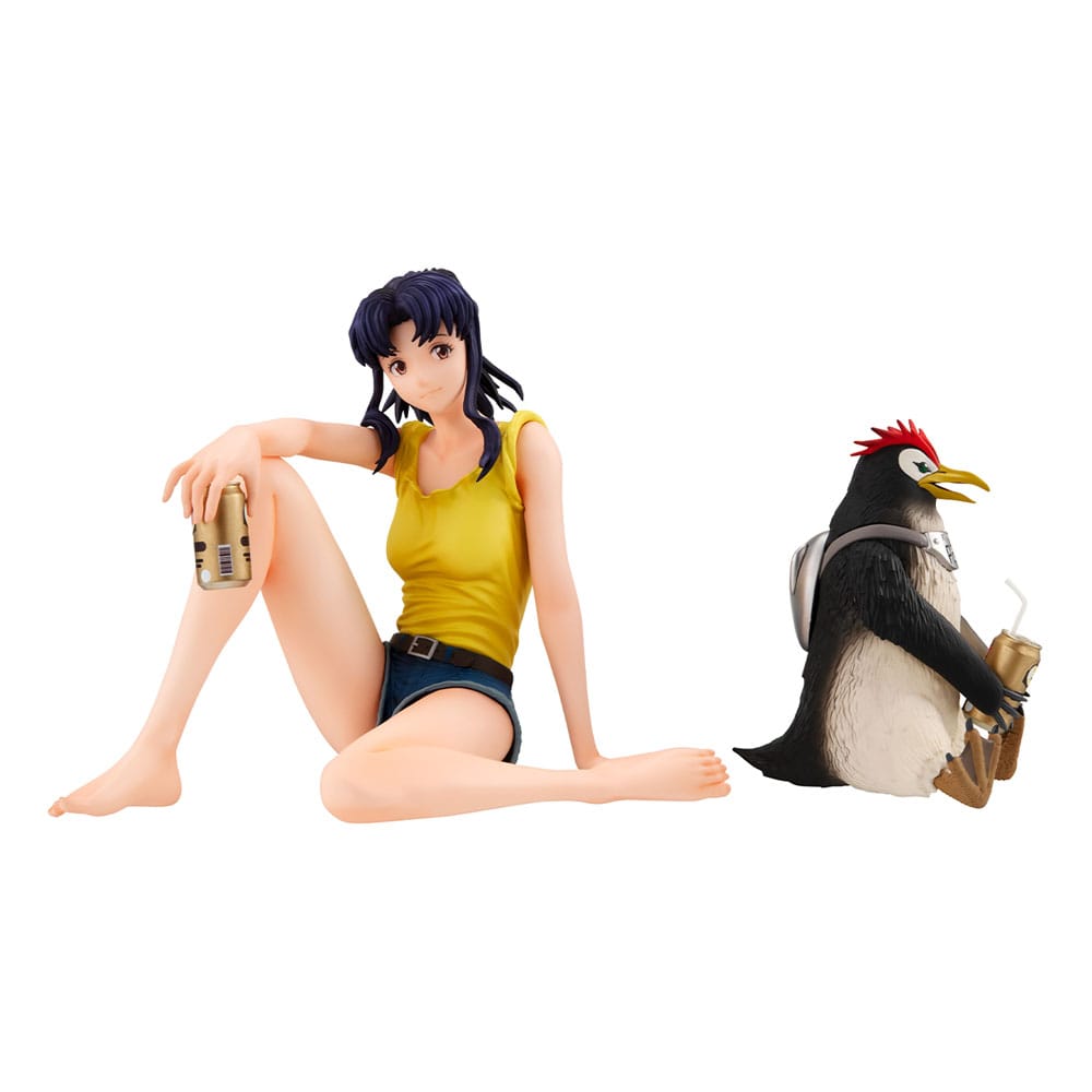 Rebuild of Evangelion Gals PVC Statue Misato Katsuragi &amp; Pen Pen Vol. 2 11 cm
