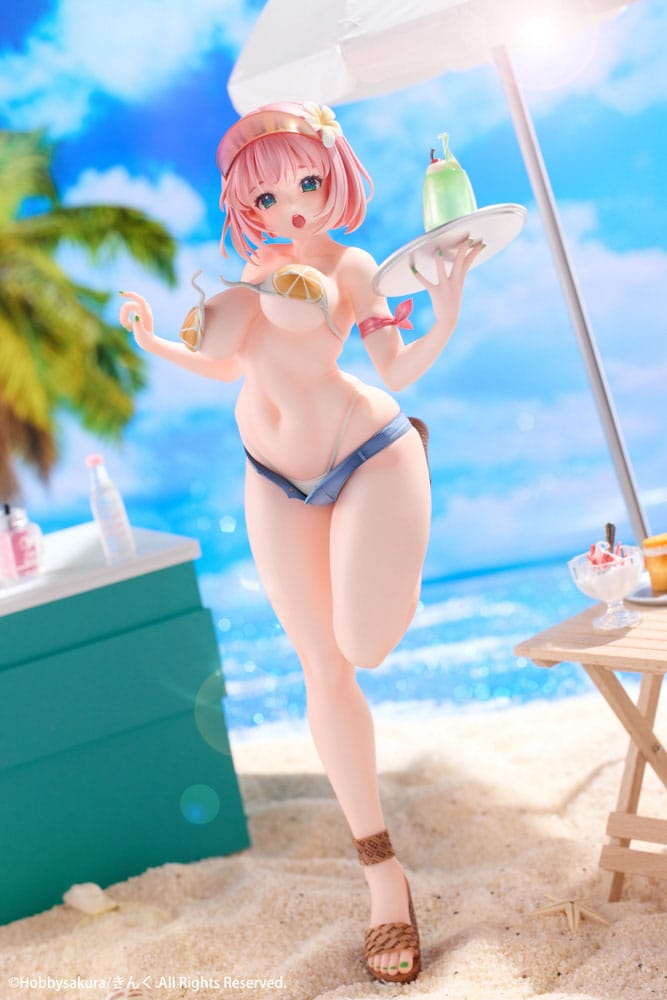 Original IllustrationPVC Statue 1/7 Summer Waiter illustration by Kink 25 cm