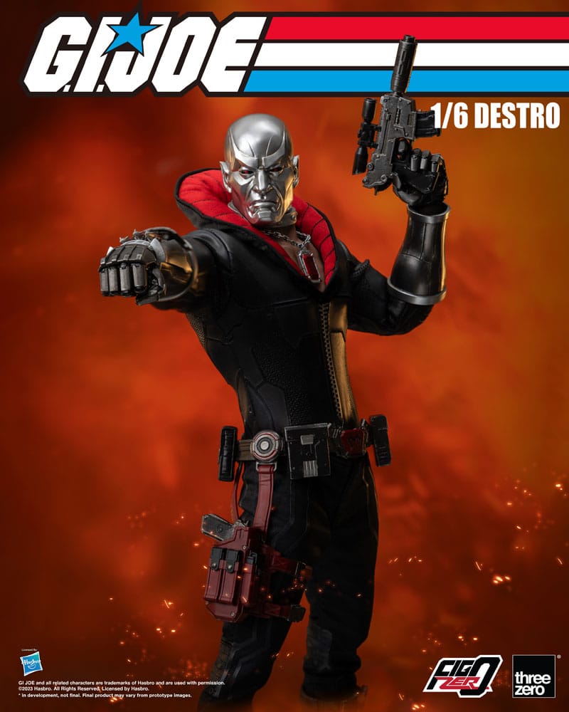 G.I. Joe FigZero Action Figure 1/6 Destro 31 cm