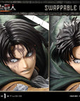 Attack on Titan Ultimate Premium Masterline Series Statue 1/4 Levi Versus Beast Titan 73 cm