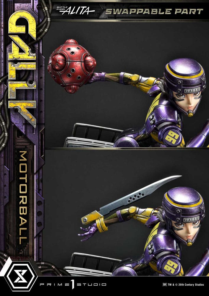 Alita: Battle Angel Ultimate Premium Masterline Series Statue 1/4 Gally Motorball Regular Version 47 cm