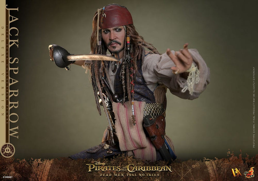 Pirates of the Caribbean: Dead Men Tell No Tales DX Action Figure 1/6 Jack Sparrow (Deluxe Version) 30 cm