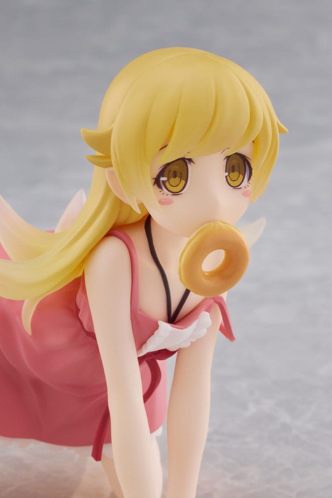 Monogatari Series: Off &amp; Monster PVC Statue Desktop Cute Figure Shinobu Oshino 13 cm