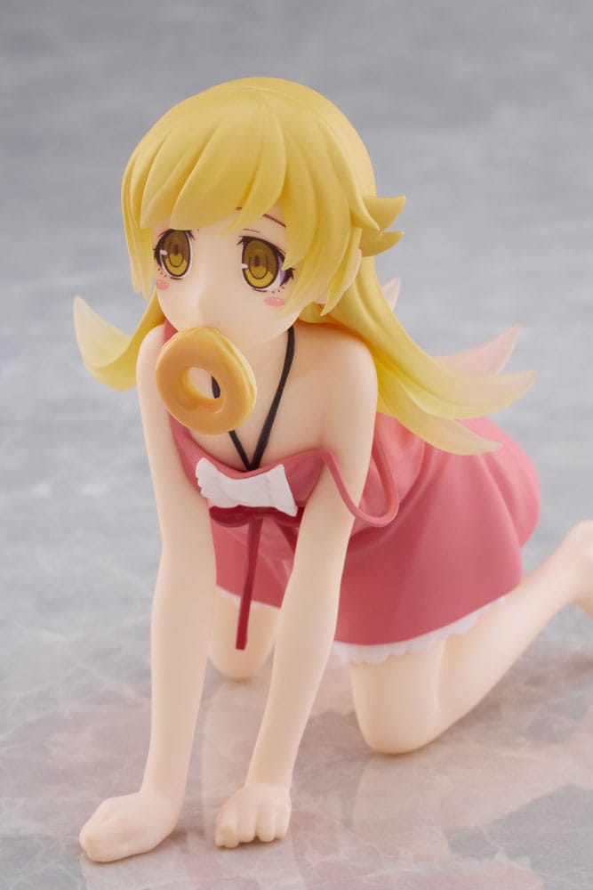 Monogatari Series: Off &amp; Monster PVC Statue Desktop Cute Figure Shinobu Oshino 13 cm
