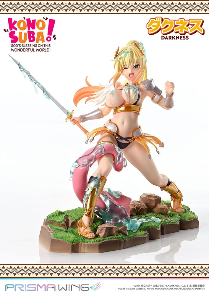 Konusuba - God&#39;s blessing on this wonderful world! Prisma Wing PVC Statue 1/7 Darkness 20 cm