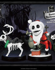 Nightmare Before Christmas Mini Egg Attack Figure 2-Pack Santa Jack & Skeleton Reindeer 8 cm