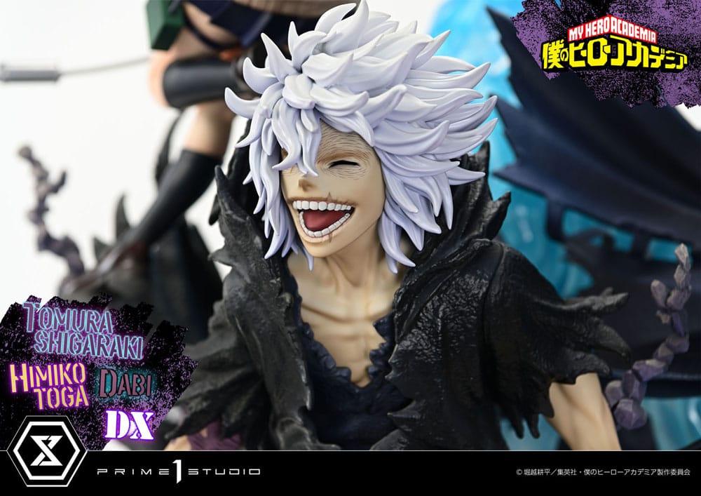 My Hero Academia Statue Ultimate Premium Masterline Tomura Tomura Shigaraki, Dabi &amp; Himiko Toga Deluxe Bonus Version 69 cm