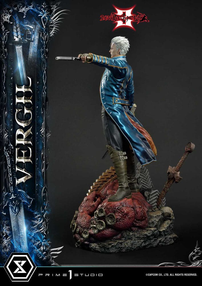 Devil May Cry 3 Ultimate Premium Masterline Series Statue 1/4 Vergil Standard Version 69 cm