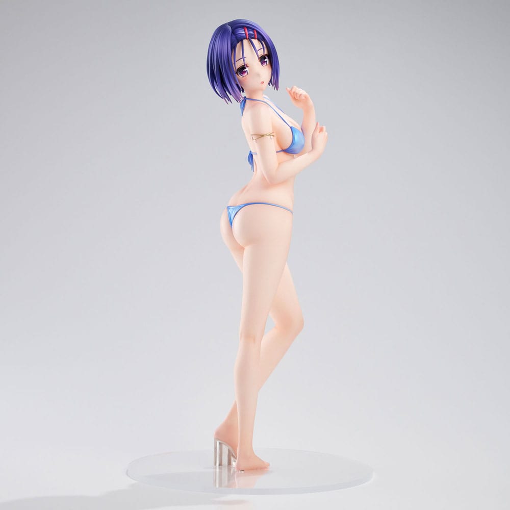 To Love-Ru Darkness Statue PVC 1/4 Darkness Swimsuit Series Haruna Sairenji 38 cm