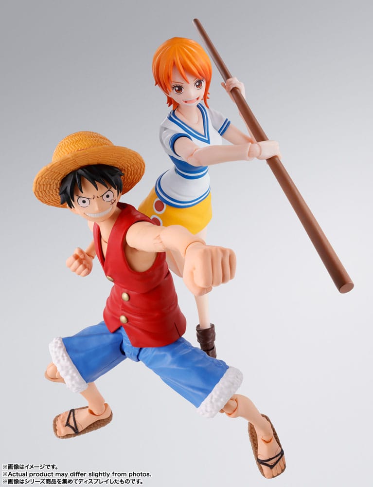 One Piece S.H. Figuarts Action Figure Monkey D. Ruffy Romance Dawn 15 cm