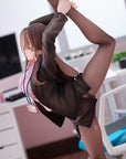 Original Character PVC Statue 1/4 OL-chan Who Doesn't Want to Go to Work Pink Ver. 26 cm