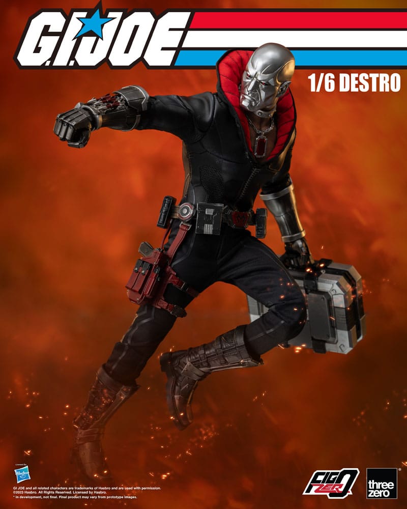 G.I. Joe FigZero Action Figure 1/6 Destro 31 cm