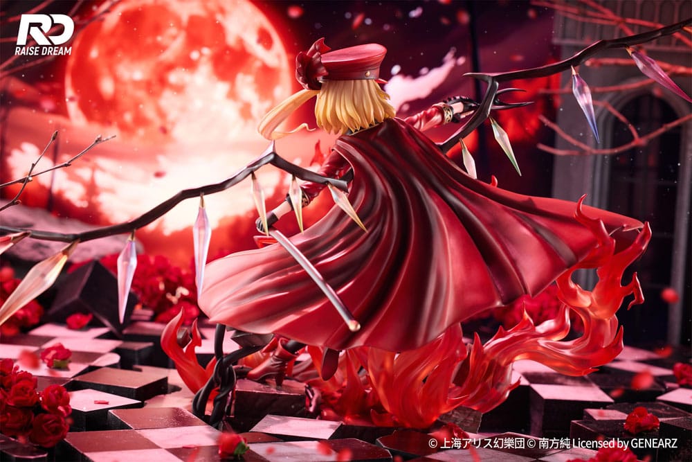 Touhou Project PVC Statue 1/6 Flandre Scarlet Military Uniform Ver. 27 cm