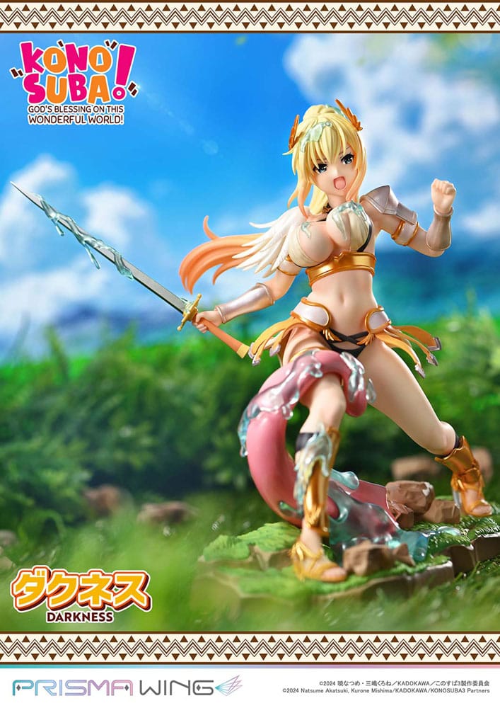 Konusuba - God&#39;s blessing on this wonderful world! Prisma Wing PVC Statue 1/7 Darkness 20 cm