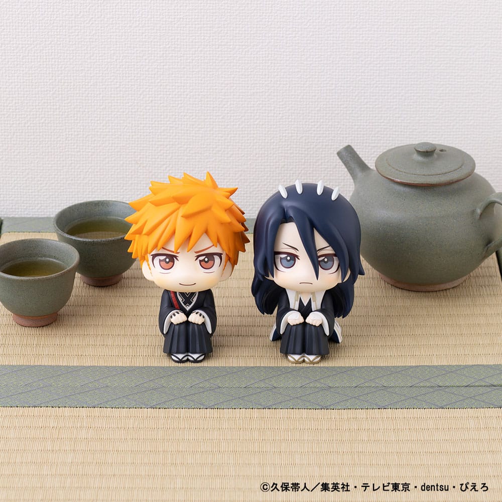 Bleach: Thousand-Year Blood War Look Up PVC Statue Ichigo Kurosaki &amp; Byakuya Kuchiki 11 cm