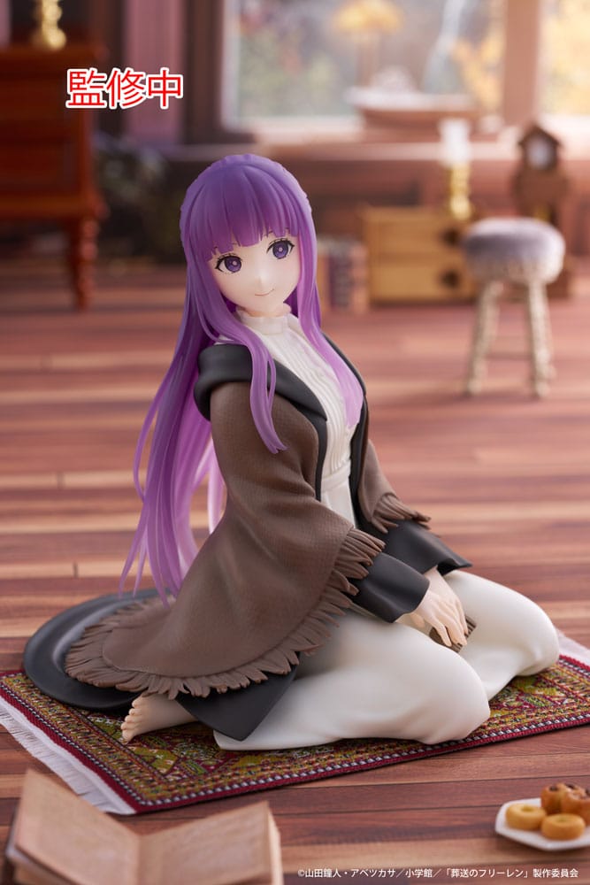 Frieren: Beyond Journey&#39;s End PVC Statue Desktop Cute Figure Fern 13 cm