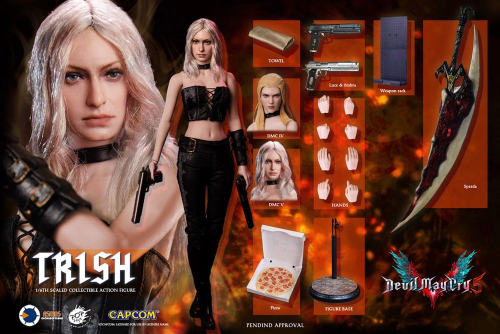 Devil May Cry V Action Figure 1/6 Trish 27 cm