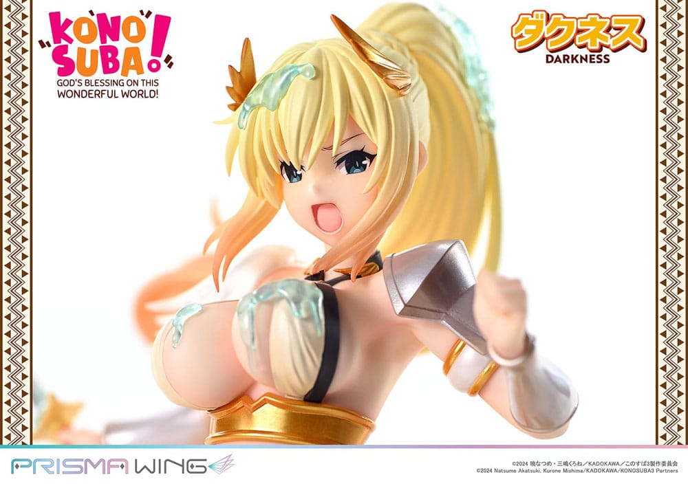 Konusuba - God&#39;s blessing on this wonderful world! Prisma Wing PVC Statue 1/7 Darkness 20 cm