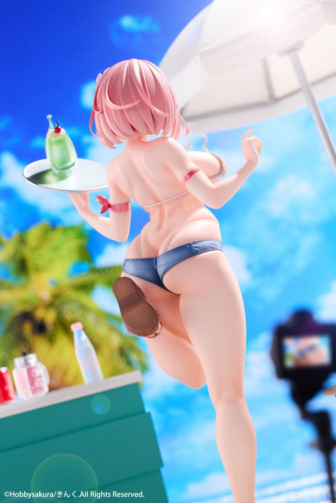 Original IllustrationPVC Statue 1/7 Summer Waiter illustration by Kink 25 cm