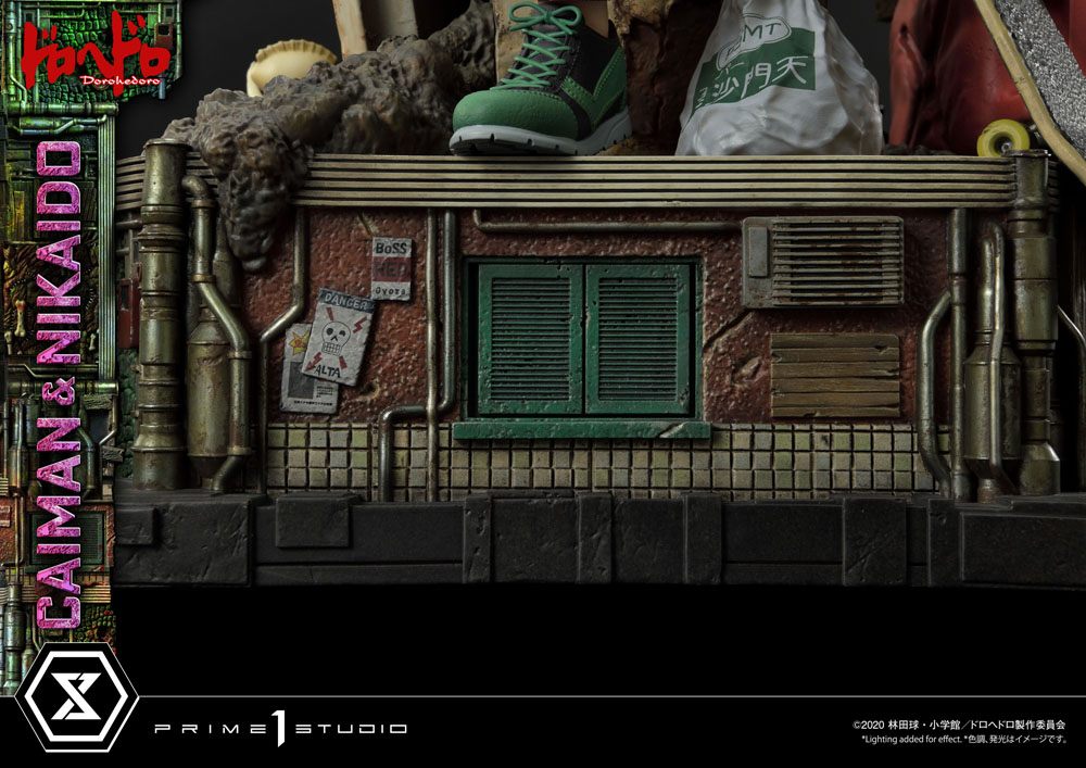 Dorohedoro Statue 1/4 Caiman &amp; Nikaido 70 cm