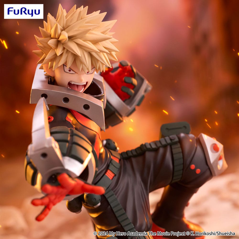 My Hero Academia: You&#39;re Next Trio-Try-iT PVC Statue Katsuki Bakugo 21 cm