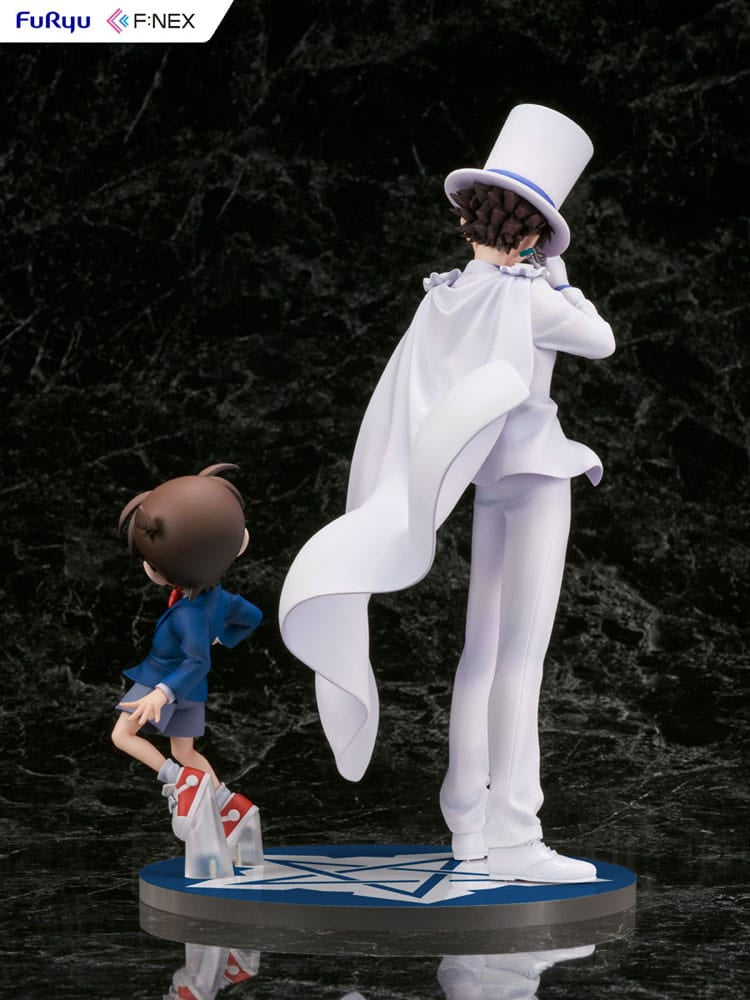 Case Closed F:NEX PVC Statue 1/7 Conan Edogawa &amp; Kid the Phantom Thief 29 cm