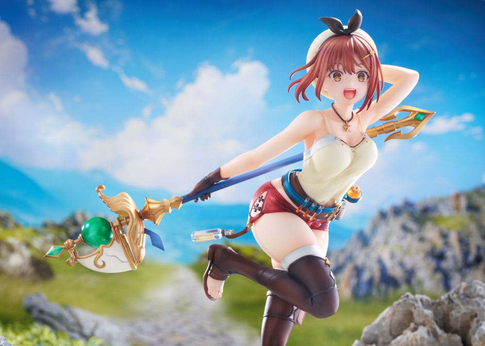 Atelier Ryza: Ever Darkness &amp; the Secret Hideout The Animation PVC Statue 1/7 Reisalin &quot;Ryza&quot; Stout Summer Adventure! 24 cm