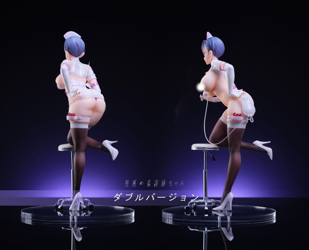 Original Character PVC Statue 1/6 Sexy Nurse Double Version 26 cm