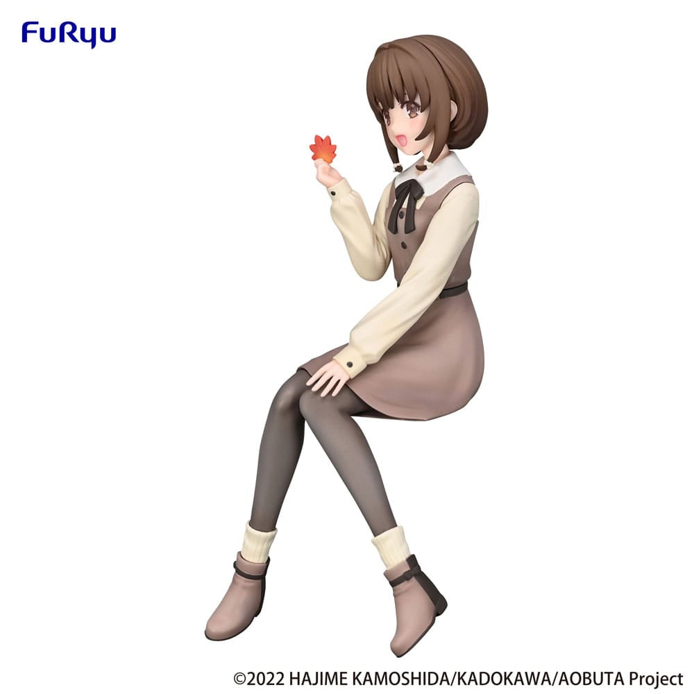 Rascal Does Not Dream Noodle Stopper PVC Statue Kaede Azusagawa Autumn Outfit Ver. 14 cm