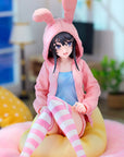 Rascal Does Not Dream of a Knapsack Kid PVC Statue 1/7 Mai Sakurajima Hoodie Look Rabbit Ears Ver. Popular Edition 18 cm
