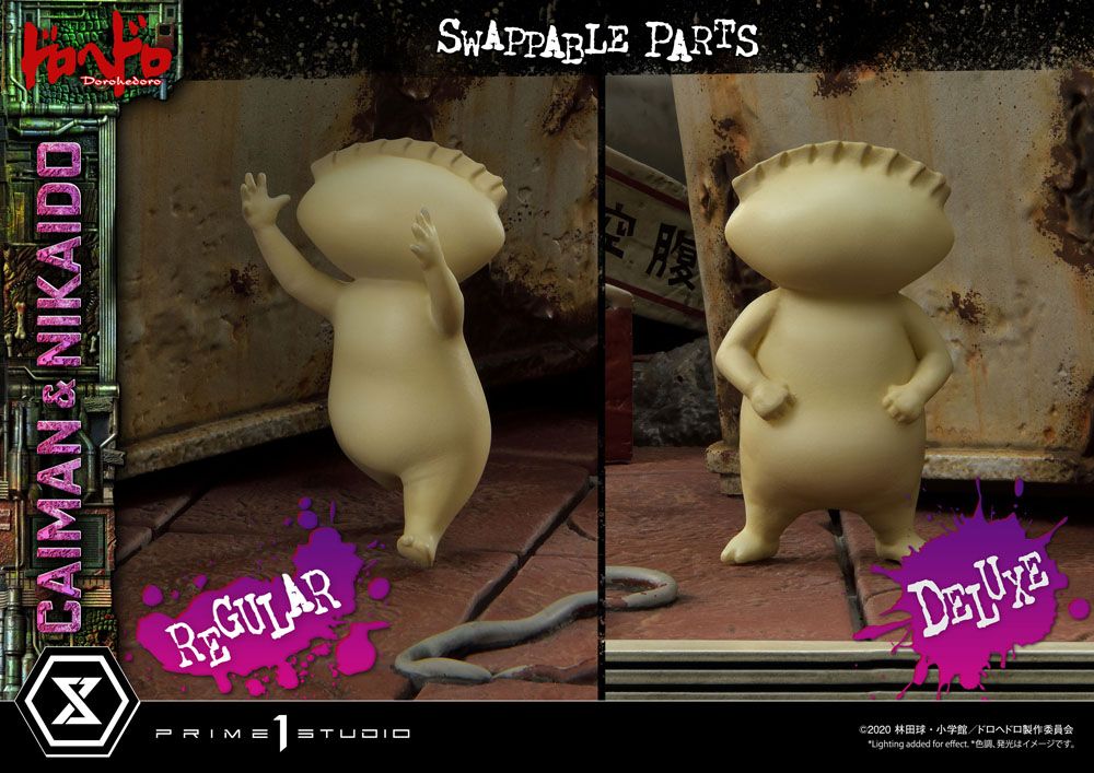 Dorohedoro Statue 1/4 Caiman &amp; Nikaido Deluxe Version 66 cm