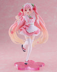 Hatsune Miku PVC Statue Newley Written Sakura Miku Japanese Cafe Ver. 18 cm