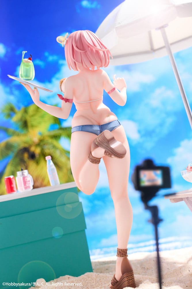 Original IllustrationPVC Statue 1/7 Summer Waiter illustration by Kink 25 cm