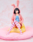 Rascal Does Not Dream of a Knapsack Kid PVC Statue 1/7 Mai Sakurajima Hoodie Look Rabbit Ears Ver. Popular Edition 18 cm