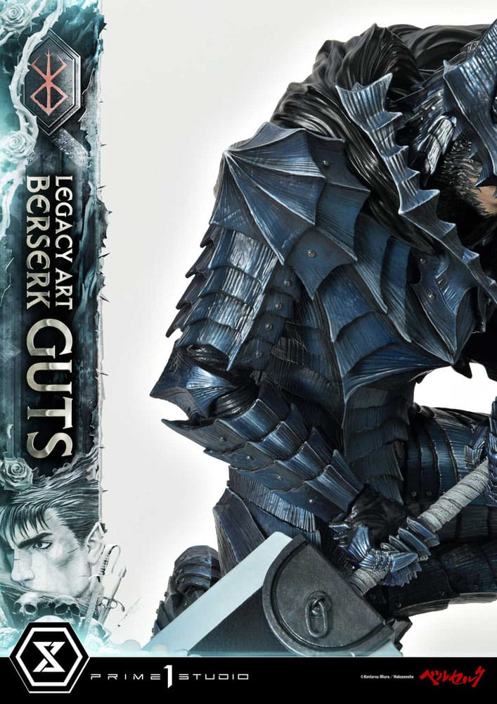 Berserk Legacy Art Kentaro Miura Statue Statue 1/6 Guts 45 cm